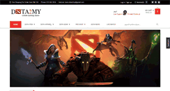 Desktop Screenshot of dota2my.com