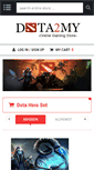 Mobile Screenshot of dota2my.com